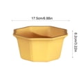thumbnail image 3 of Shallow Succulent Plant Pots, Shallow Planter with Tray and Drainage Holes, Decorative Plastic Planters for Indoor and Outdoor Gardening, Succulent pots for Succulents Cactus and Herbs, 3 of 6