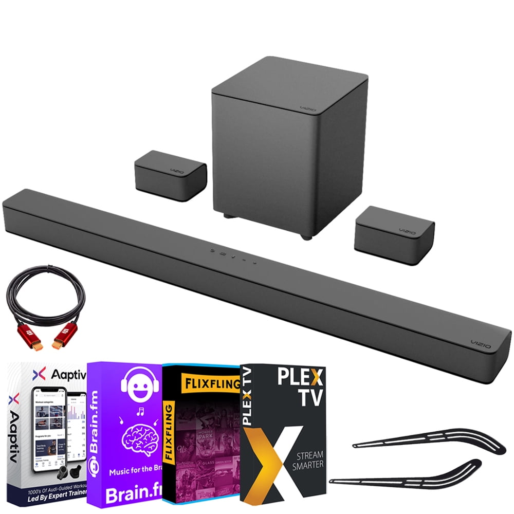 Vizio 5.1 Channel Sound Bar System with Wireless Subwoofer Bundle with