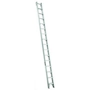 LOUISVILLE AH1014 Straight Ladder,14 ft.,Aluminum,Natural G3307818