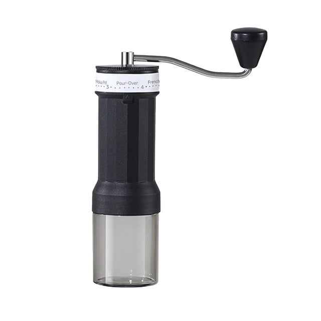 Molinillo de café manual con capacidad de 20 g, ahorra trabajo, núcleo de cerámica, molinillo de café expreso para el hogar, viajes, regalos y Negro