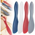 thumbnail image 2 of ZOURIH Multipurpose Kitchen Spreader for Butter,Peanut Butter & Jam,Small Dishwasher Safe Spreader Knives for Mess-Free Everyday Use,4 Colors, 2 of 8