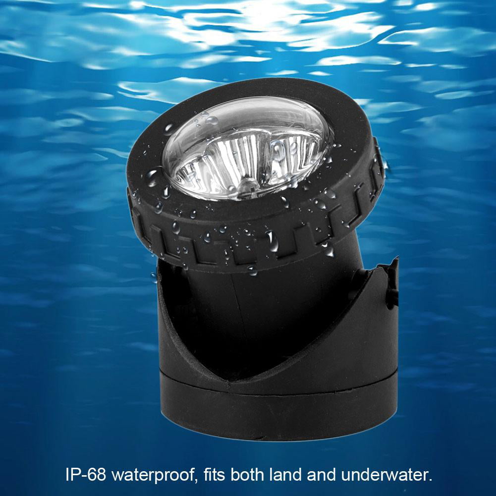 18 LED Solar Powered Lamps Light For Outdoor Garden Pond Underwater Spotlight 