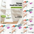 thumbnail image 3 of Moocorvic Small Rolling Brush WallPaint, Dry Wall Graffiti Paint Repair Paste, Paste Paint Roller Rollers Brush for Repair Removel Wall Advertisements Dirty Shoe Prints 100g,, 3 of 7