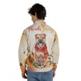 thumbnail image 5 of Happy Thanksgiving Chinese Shar-Pei with Turkey Pumpkins Autumn Vibes All Over Print 3D Baseball Jacket Dog Lover Bomber Jacket Softball - 12018, 5 of 6