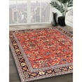 thumbnail image 3 of Ahgly Company Machine Washable Indoor Rectangle Traditional Light Copper Gold Area Rugs, 7' x 10', 3 of 7