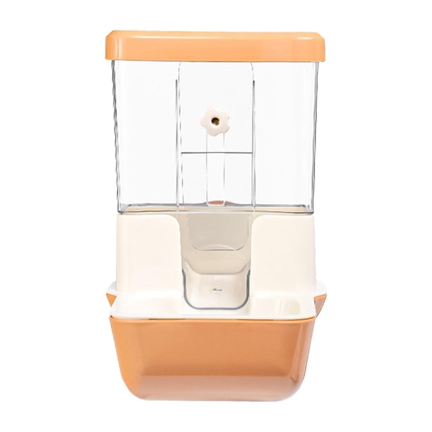 Cuencos automáticos Yuyangstore para mascotas Chinchilla Naranja