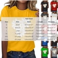 thumbnail image 3 of Sokhug Women's Fashion T-Shirts Funny Fish Graphic Crew Neck Tees Summer Casual Lightweight Breathable Athletic Tops, 3 of 6