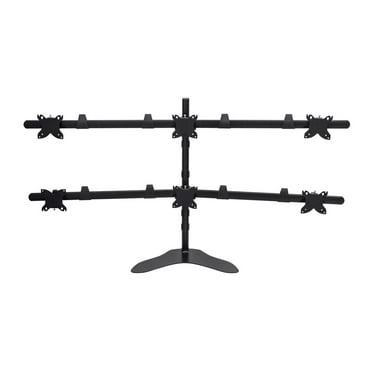 Monoprice Hex (6) Monitor Free Standing Desk Mount for 15~30in Monitors