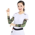 thumbnail image 2 of Summer Face Cover Arm Sleeves Set Women Men Breathable Face Protection Sun Protection Long Arm Sleeves for Camping Cycling Running Mounteering Fishing, 2 of 8