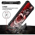 thumbnail image 4 of Case Compatible with iPhone 8 Plus, Cover for Girls Women, Red Rlower Fantasy Rose, 4 of 5