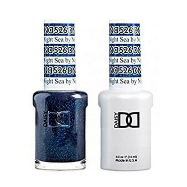 DND Nail Polish Gel & Matching Lacquer Set (526 -Sea By Night)