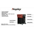 thumbnail image 3 of Nisplay Portable Tennis Ball Machine（26lbs) - Dual Motor for TopSpin and BackSpin, 80+ balls, Max 68MPH, 4+ Hours Play with Lithium Battery, 3 of 7