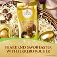 thumbnail image 3 of Ferrero Rocher Golden Eggs, Premium Gourmet Milk Chocolate Individually Wrapped Candy for Easter Baskets, 3.1 oz, 3 of 12