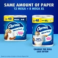 thumbnail image 5 of Charmin Ultra Soft Toilet Paper, 12 Mega Rolls, 2-Ply Bath Tissue, 5 of 19