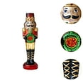 thumbnail image 6 of Sharprepublic Christmas Nutcracker Figurine Glowing Arts Crafts Classic Nutcracker Figures Small, 6 of 8