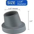 thumbnail image 2 of EcoNesxp Inch Slope Rubber Head Non-Slip Shower Stool Tub Transfer Stool Suction Cup Feet 1/8 Pack Shower Chair Replacement Feet Tub and Shower Safety Seat and Transfer Stool, 2 of 5
