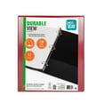 thumbnail image 6 of Pen+Gear 1-inch Durable Binder, Slanted D-Rings, Red, 12 Pack, 6 of 8