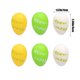 thumbnail image 3 of Set de adornos colgantes para huevos de Pascua en pack de 6 | Colgante multicolor de huevo roto de plástico • 2,36x1,57 pulgadas | Decoración festiva de Pascua para casa, fiesta, oficina, 3 of 9