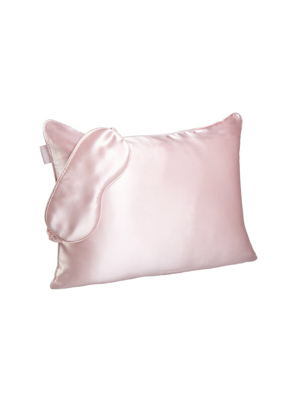 Slip Beauty Sleep To Go, Removable Pillowcase, with Pillow, Pink, Travel Set