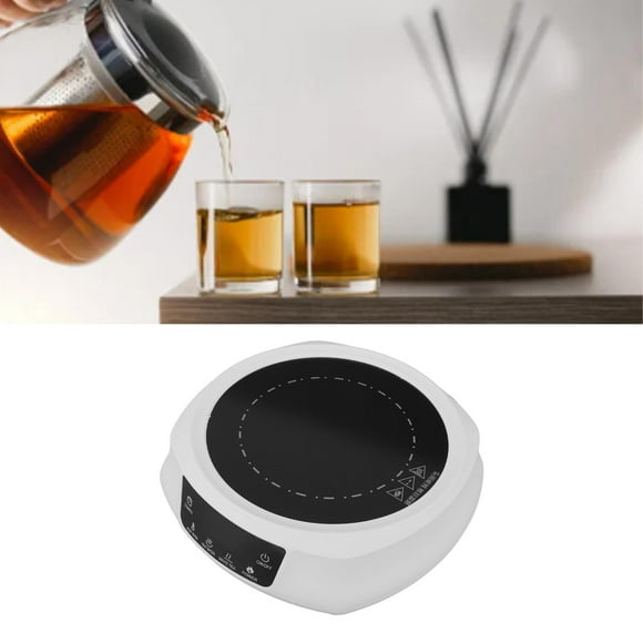 800W Mini Electric Stove Tea Maker with 8 Power Levels,Timer for Boiling Water Making Tea Coffee,Portable 110V US Plug Ceramic Stove, PC & Ceramics