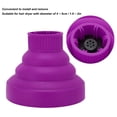 thumbnail image 4 of Luniquz Hair Dryer Diffuser, Universal Collapsible, Portable, Lightweight, Foldable, Purple, 4 of 7
