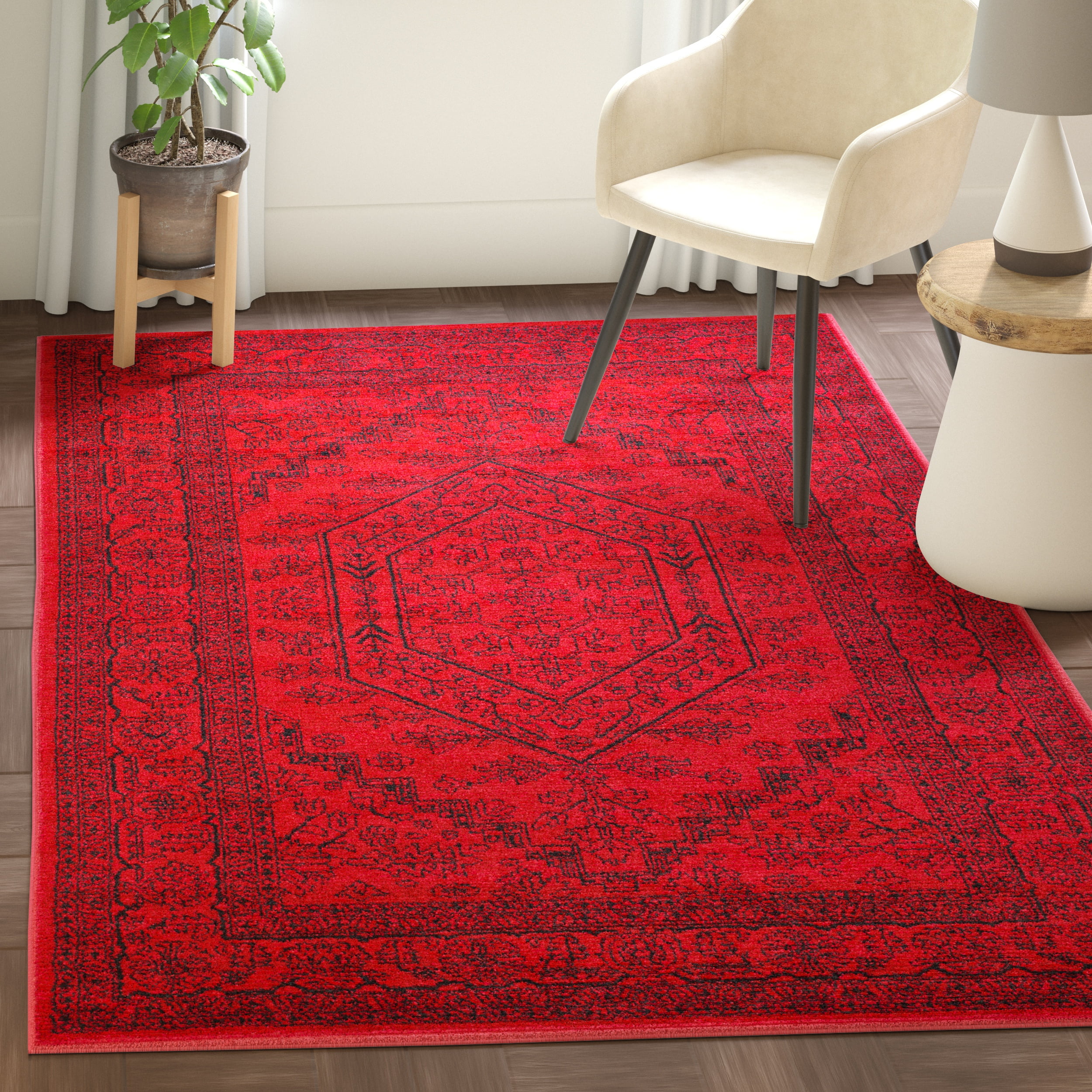 Safavieh Adirondack Xavier Oriental Area Rug, Red/Black, 8' x 10'