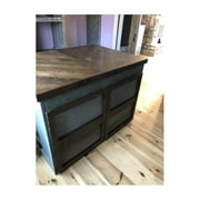 Corrugated Metal Ceiling Tile - Rusted (2'x2') - One Tile