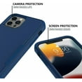 thumbnail image 3 of iPhone 14 Case Shockproof Dust/Drop Proof 3-Layer Full Body Protection Rugged Heavy Duty Durable Cover Case for Apple iPhone 14 6.1-inch, 3 of 5