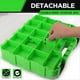 thumbnail image 4 of Organizador de Piezas Pequeñas, 34 Compartimentos, Caja de Herramientas de Doble Cara, Organizador de Tornillos para Tuercas y Pernos., 4 of 8