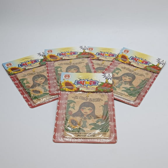 La Chica Fresita Minis Single Car Air Freshener Essence Strawberry 5 Pack