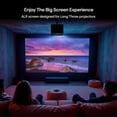 thumbnail image 4 of 120" Long Throw Fresnel ALR Screen，4K/8K Ultra HD，1.8dB Gain, 4 of 8