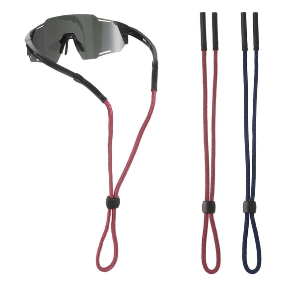 Uxcell Glasses Strap [2pcs] - Sunglasses Holders Around Neck Use for Women Men - [Multicolor - 25 IN] Adjustable Sunglasses Lanyard Neck Holder Cord Retainer