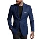 thumbnail image 2 of Ceisia Stretchy Wrinkle-Resistant Men's Slim Fit Casual Solid Color Blazer Gift, 2 of 3