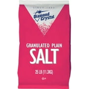 Diamond Crystal Granulated Salt 25 Lb Bag