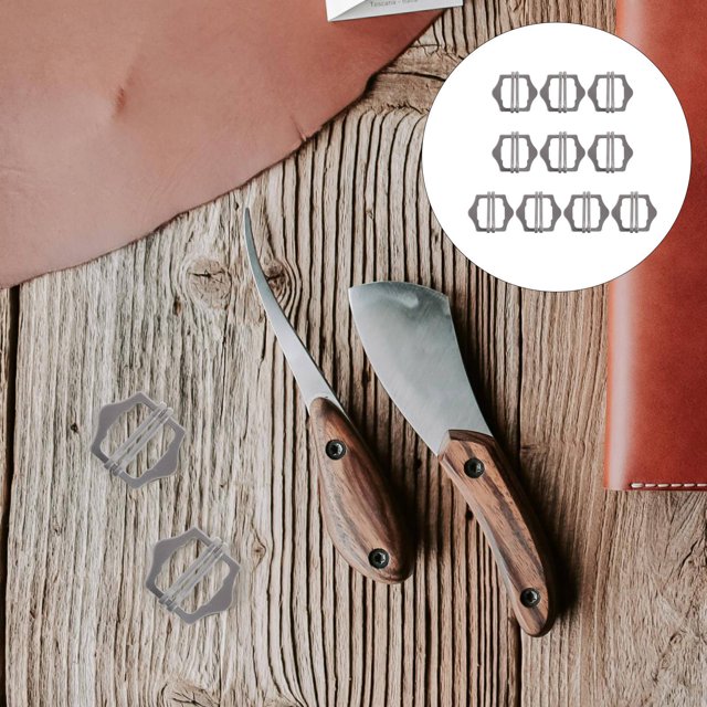Moluckfu 10Ud Metálicos Deslizantes Para Ajuste De Cinturones Y Chalecos Accesorios