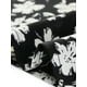 thumbnail image 5 of Vestido de talla grande de Agnes Orinda para mujer, estampado floral bohemio, escote en V, manga larga, dobladillo con volantes, vestido largo 4X negro, 5 of 6