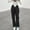 Black, variant on Danhjin Khaki Cargo Pants for Women Straight Casual Pants Baggy Stretchy Wide Leg Streetwear Travel Hiking Pants