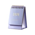 thumbnail image 1 of 2026 Solid Color English Small Desk Calendar, 1 of 6
