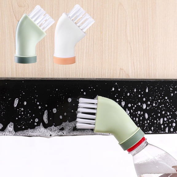 Dianli Cleaning Brush Water Bottle Brush Multi Purpose Cleaning Brush Connectable To Bottle Wet Dry Crevice Cleaner Narrow Gap Scrubber Kitchen And Household Detail Brush