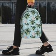 thumbnail image 2 of Easygdp Flamingos And Palms Mochila Ligera de 15 Pulgadas para Estudiantes, Mochila Cómoda para la Escuela y Viajes, Correas Ajustables, 2 of 6