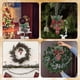 thumbnail image 5 of Christmas Large Bell Ornaments, 2pcs for Xmas Tree Decorations Christmas Door Hanging Bells with Pinecone Christmas Wreath Gift(Red White), 5 of 5