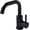 Type A, variant on Black Basin Faucet Single Cold and Hot Bathroom Sink Tap Short Kitchen Mixer Can Rotatable