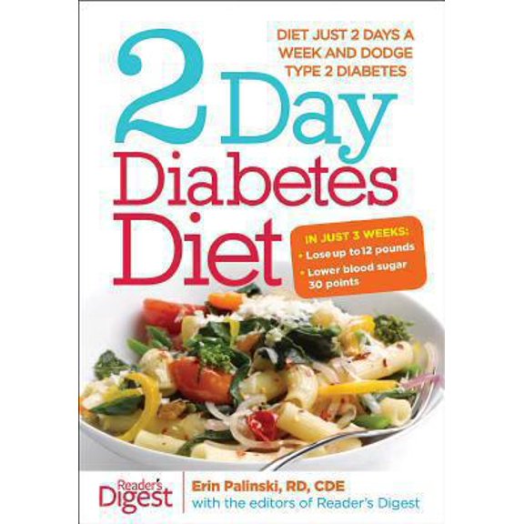 Pre-Owned 2-Day Diabetes Diet: Diet Just 2 Days a Week and Dodge Type 2 Diabetes (Hardcover) 1621451046 9781621451044
