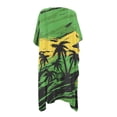 thumbnail image 2 of Xoenoiee Jamaica Flag Palm Tree Print Women's Kimono Swimsuit Coverups Cardigan Summer Beach Cover Ups Casual Fashion Breathable Long Swimwear Cover up, 2 of 7