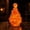 Orange, variant on Lpmadey 11.8" Light-up Halloween Resin Tree – Cute Ghost or Pumpkin Style with Removable Colorful Bulbs, Vintage Ceramic-Look Tabletop Decor for Bedroom & Party