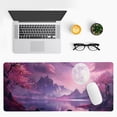 thumbnail image 3 of Desk Mat, Anime Desk Pad Mat, Desk Matt for Desktop, XL Large Mouse Pad for Desk, Anti-Slip Big Mousepad with Stitched Edges, Keyboard Pad Mouse Mat for Gaming and Office (Cherry Blossom 4), 3 of 6