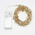 thumbnail image 2 of Skksst 6.5ft Golden Butterfly String Lights Christmas Wedding Party Home Bedroom Garland Fairy Light, 2 of 7