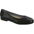thumbnail image 1 of Women's SAS Scenic Cap Toe Ballet Flat Black/Black Patent Leather 10 SS, 1 of 5