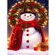 thumbnail image 1 of (NH4111) Resina Diamante Serie Navideña Muñeco Nieve Navidad 30*40CM, 1 of 9