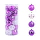 thumbnail image 2 of Decoración Navideña Pintada () Conjunto De Plástico Galvanizado Con Forma Especial Colgante Redondo Para Árbol De Navidad Cubo, 2 of 8
